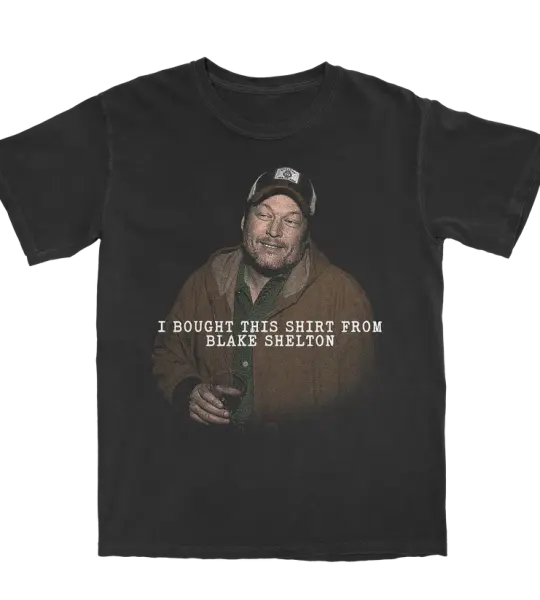 "Made  by Blake Shelton" T-shirt