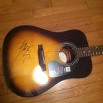 Signed Blake Shelton Acoustic Guitar